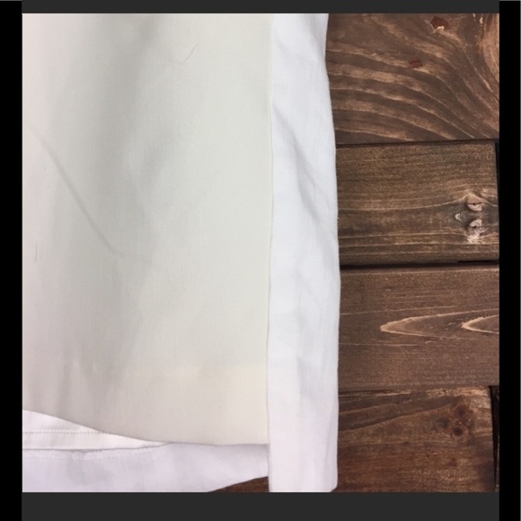 J. Brand Bone Linen Pencil Skirt 2 - Picture 8 of 8